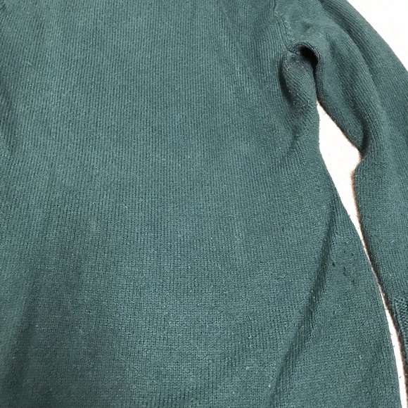 Teal cowl neck sweater - Picture 4 of 4